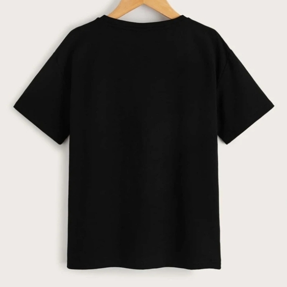 Reflective teddy bear t-shirt. Black with reflective quality in lighting. New! - Picture 4 of 4